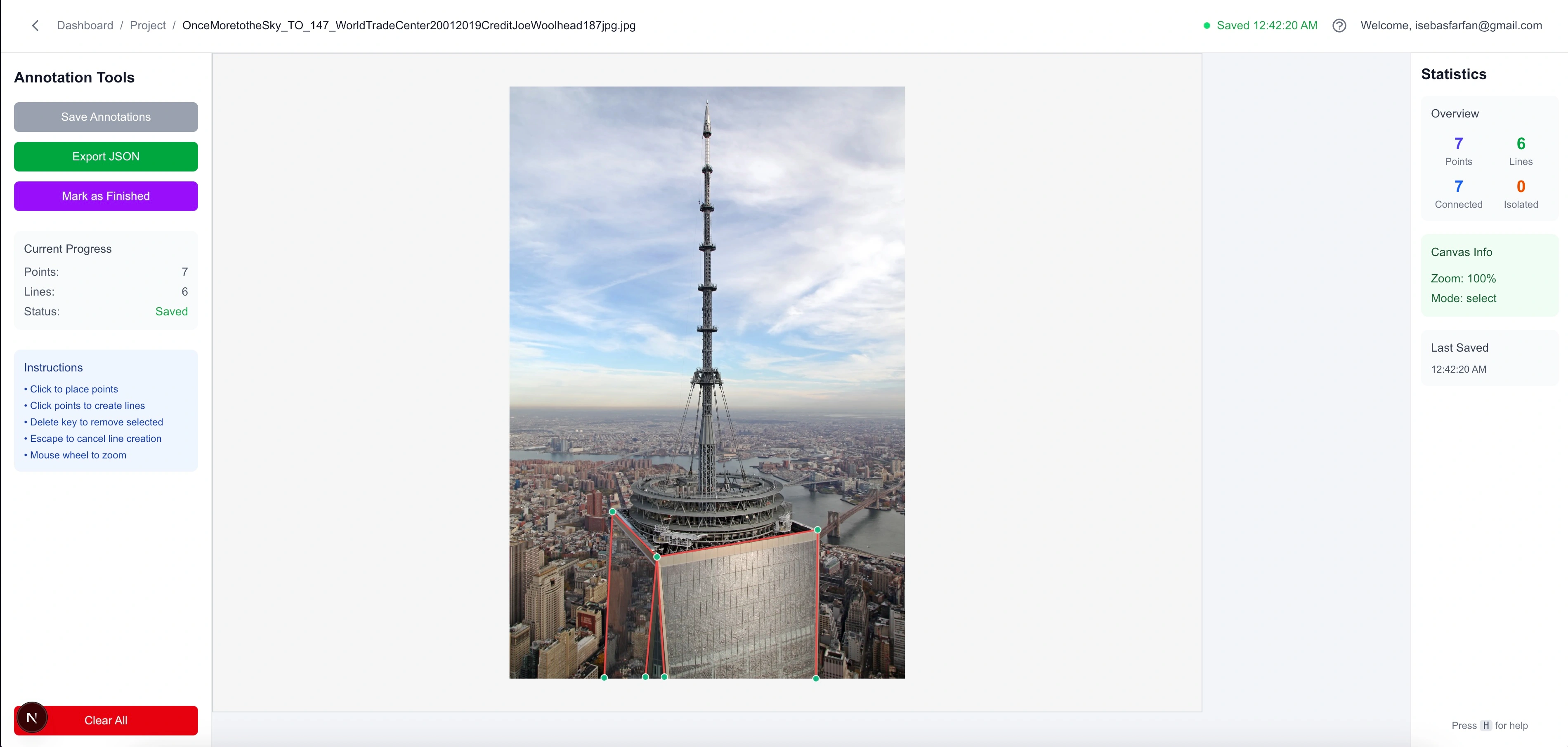 Dataset Annotator Interface